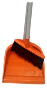 Standing Dust Pan With Brush