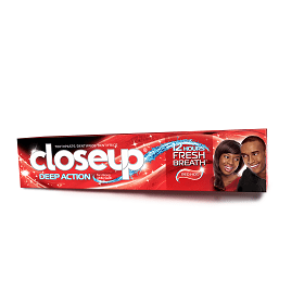 Close Up Toothpaste Deep Action Red Hot 140 g