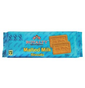 Royalty Malted Milk Biscuits 200 g