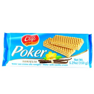 Elledi Poker Cream Wafers Vanilla 150 g