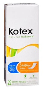 Kotex Lightdays Pantyliners Regular x22