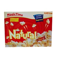 Magic Time Microwave Popcorn Natural 240 g 3 Bags