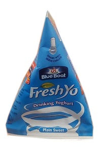 Blue Boat Fresh Yo Yoghurt Plain Sweet 11.5 cl x16