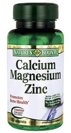 Nature's Bounty Calcium Magnesium Zinc With Vitamin-D 100 Capsules