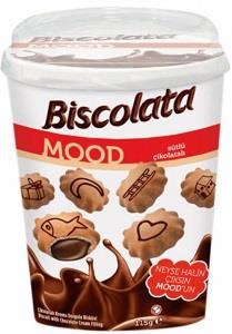Biscolata Mood With Chocolate Cream Filling 115 g