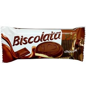 Biscolata Pia Cake With Chocolate Cream & Bitter Chocolate 25 g x2