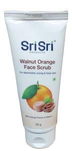 Sri Sri Face Scrub Walnut Orange 60 g