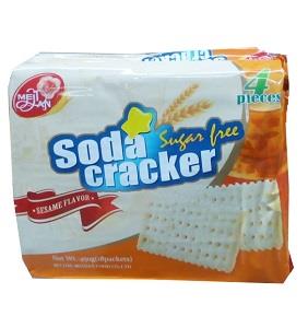Meidan Soda Crackers Sesame Sugar-Free 450 g x18