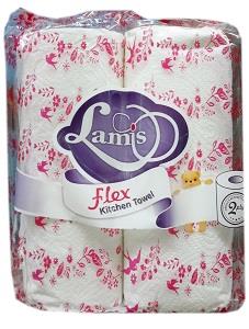 Lamis Kitchen Towel Flex 2 Ply 2 Rolls