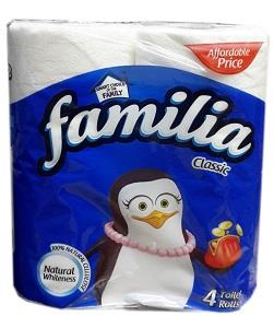Familia Toilet Tissue Classic Natural Whiteness 2 Ply 48 Rolls