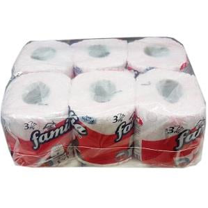 Familia Toilet Tissue Ultra Magic Flower Scented 3 Ply 4 Rolls x12