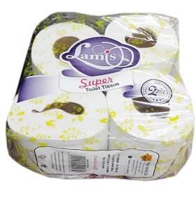 Lamis Toilet Tissue Super 2 Ply 4 Rolls