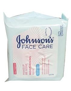 Johnson's Face Care Make Up Be Gone Refereshing Wipes x25