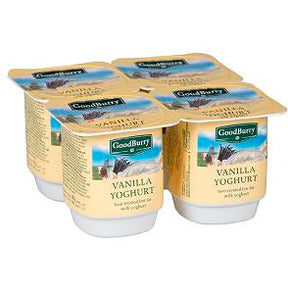 GoodBurry Yoghurt Vanilla 125 g x4