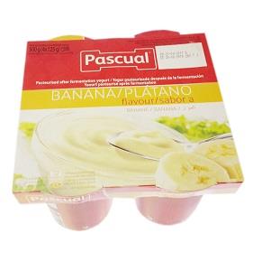 Pascual Yoghurt Banana 125 g x4