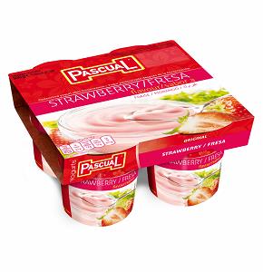 Pascual Yoghurt Strawberry 125 g x4