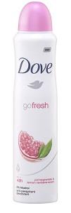 Dove Deo Fresh Granatapfel & Zitrone – Antitranspirant Deodorant, 150 Ml – 48h Frische & Pflege