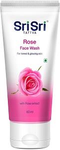 Sri Sri Face Wash Rose 60 ml