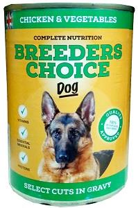 Breeders Choice Dog Chicken & Vegetable In Gravy 400 g