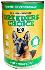 Breeders Choice Dog Chicken & Vegetable Meat Loaf 400 g