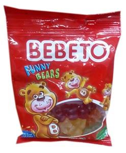 Bebeto Funny Bears Jelly Gum 35 g