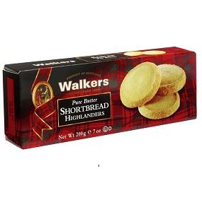 Walkers Pure Butter Shortbread Highlanders 200 g