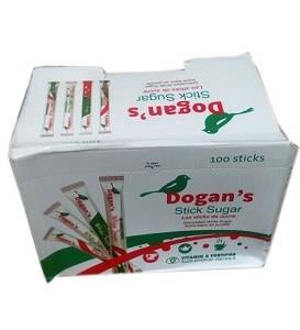 Dogan's Granulated White Sugar Sticks x100