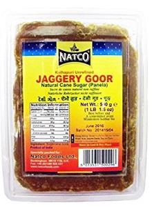 Natco Jaggery Goor (Natural Cane Sugar) 500 g