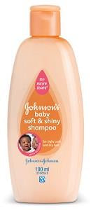 Johnson's Baby Shampoo Soft & Shiny 190 ml