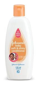 Johnson's Baby Conditioner Soft & Shiny 120 ml
