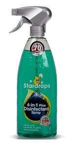 Stardrops 4 in 1 Disinfectant Spray Pine 750 ml