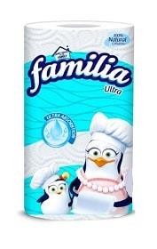 Familia Ultra Strong & Absorbent Kitchen Towel 2 Ply 1 Roll