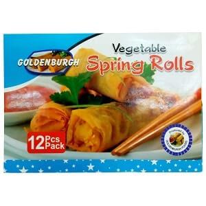 Goldenburgh Vegetable Spring Rolls 500 g