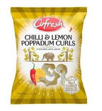 Cofresh Poppadum Curls Chilli & Lemon 80 g