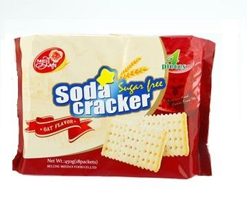 Meidan Soda Crackers Oat Sugar-Free 450 g x18