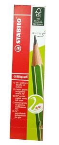 Stabilo Green Graph HB Pencil x12
