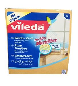 Vileda Window Cloth Plus 30 Percent Microfibre