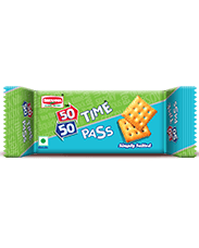 Britannia 50-50 Time Pass Salted Biscuits 39 g