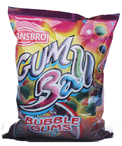 Haansbro Gum Ball Bubble Gums 200 g x50