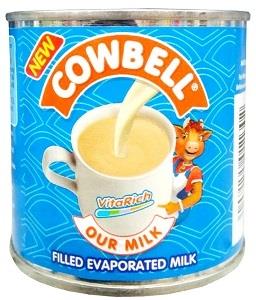 Cowbell Filled Evaporated Milk Tin 160 g