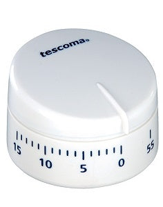 Tescoma Presto Kitchen Timer White 60 Minutes