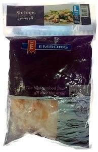 Emborg Large Shrimps Tail On 500 g