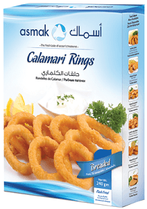Asmak Calamari Rings Breaded 240 g