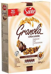 Sante Granola Cereal Chocolate 500 g
