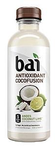 Bai Anti-Oxidant Cocofusion Andes Coconut Lime 53 cl