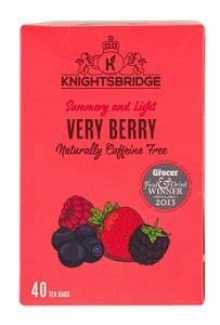 Knightsbridge Very Berry Tea Caffeine-Free 80 g x40