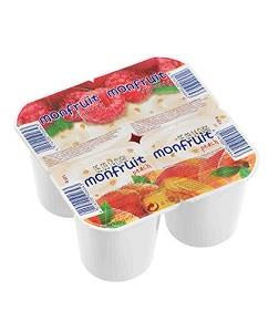 Monfruit Yoghurt Peach 125 g x4
