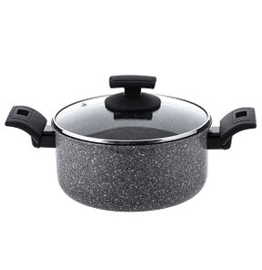 Rossetti Elementi Natura Non-Stick Casserole With Lid Metal-Clad 20 cm