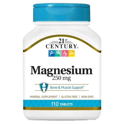 21st Century Magnesium 250 mg 110 Tablets