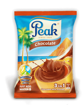Peak Chocolate Milk Powder 3 in 1 Sachet 400 g